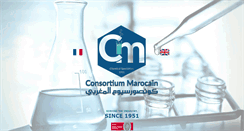 Desktop Screenshot of consortiummarocain.com